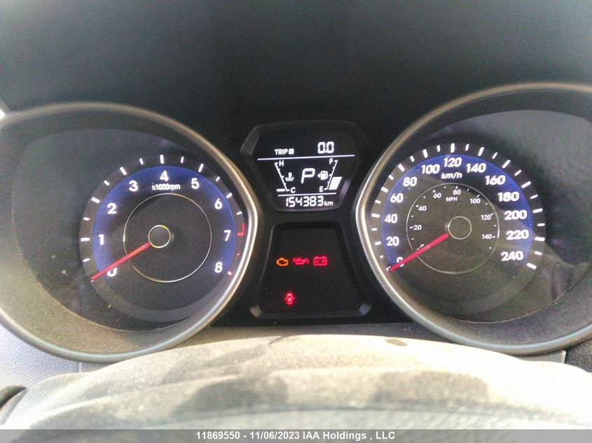 2014 Hyundai Elantra Se/Sport/Limited VIN: 5NPDH4AE7EH519052 Lot: 11869550