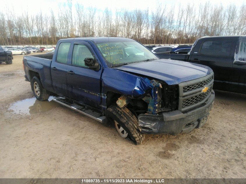 2014 Chevrolet Silverado 1500 Work VIN: 1GCVKPEHXEZ335874 Lot: 11869735