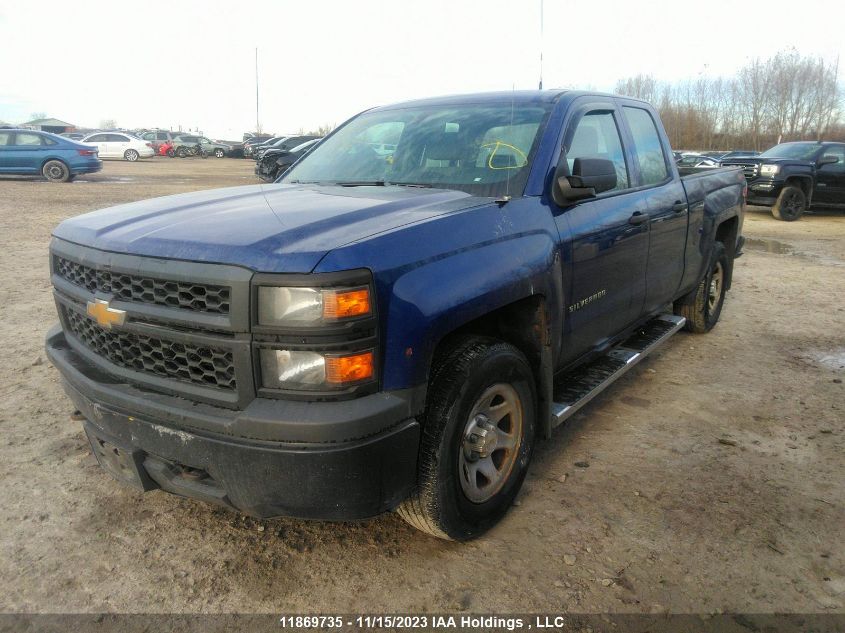 2014 Chevrolet Silverado 1500 Work VIN: 1GCVKPEHXEZ335874 Lot: 11869735