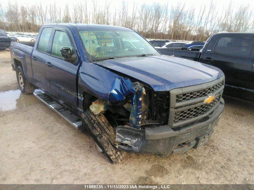 2014 Chevrolet Silverado 1500 Work VIN: 1GCVKPEHXEZ335874 Lot: 11869735