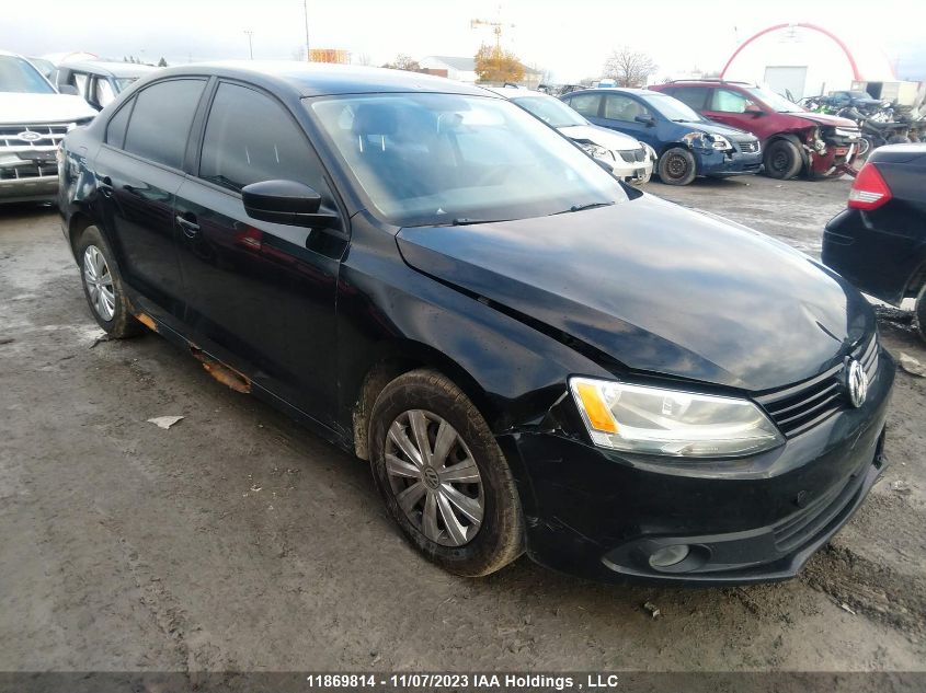 2011 Volkswagen Jetta S VIN: 3VW2K7AJ8BM384707 Lot: 11869814