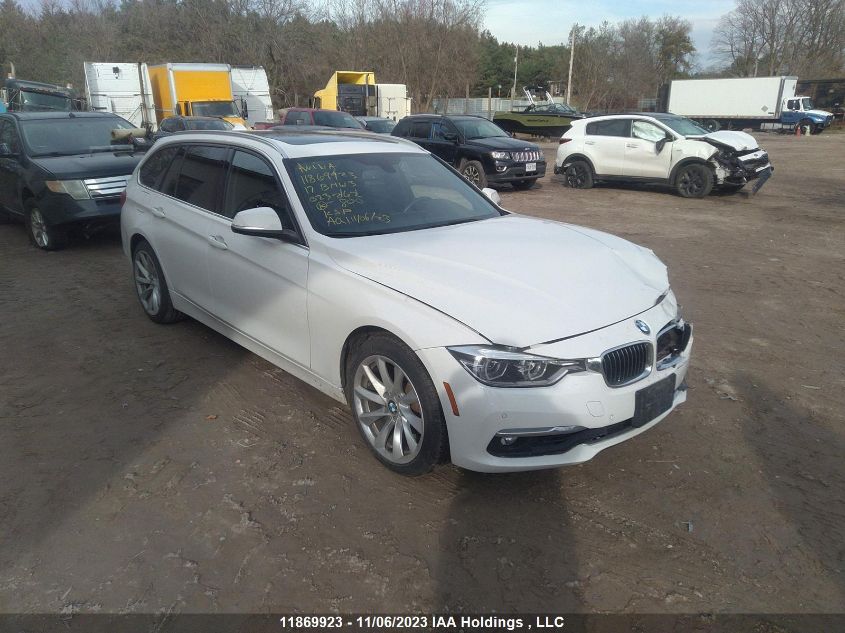 2017 BMW 3 Series 330I xDrive VIN: WBA8K3C31HA023262 Lot: 11869923