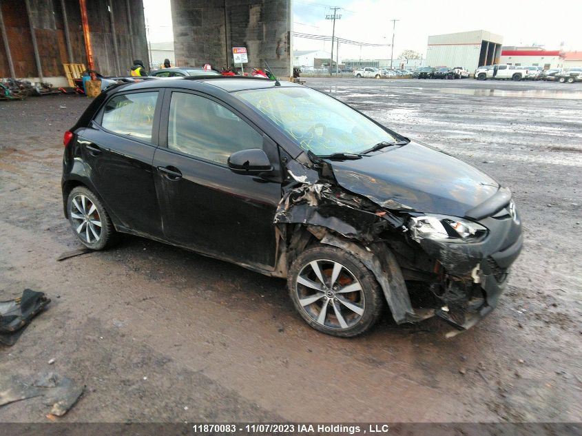 2011 Mazda Mazda2 VIN: JM1DE1HY2B0105340 Lot: 11870083