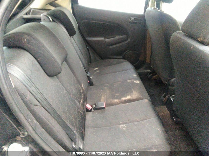 2011 Mazda Mazda2 VIN: JM1DE1HY2B0105340 Lot: 11870083