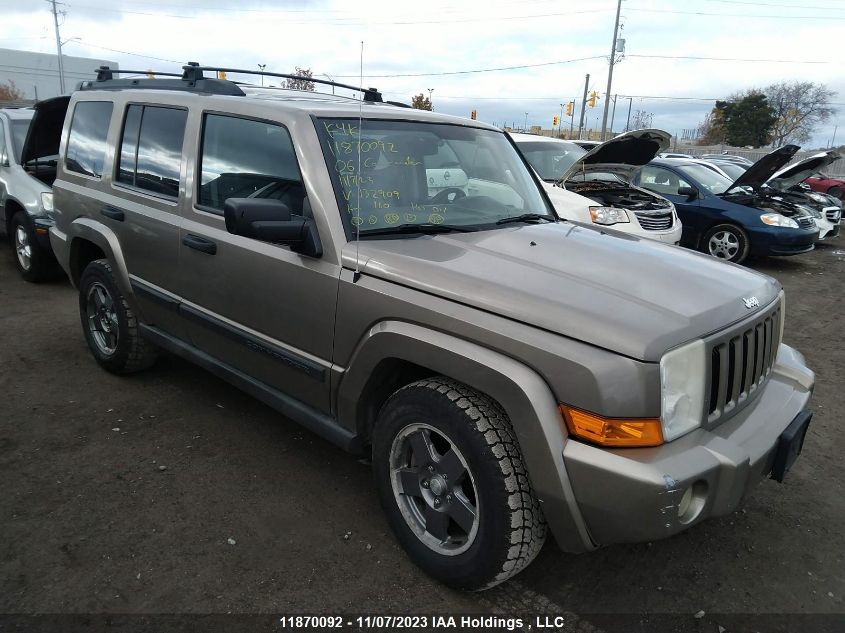 2006 Jeep Commander VIN: 1J8HG48N26C132909 Lot: 11870092