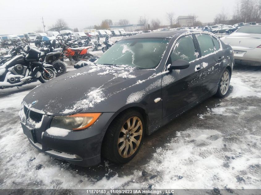 2006 BMW 330I VIN: WBAVB33506KS36876 Lot: 11870103