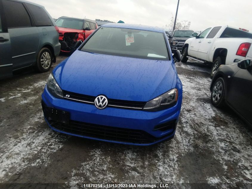 2018 Volkswagen Golf R VIN: WVWWF7AUXJW214074 Lot: 11870254