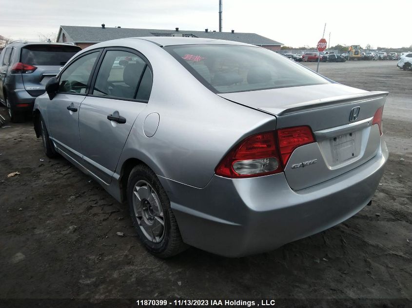 2009 Honda Civic Sdn Dx/Dx-A VIN: 2HGFA16299H103112 Lot: 11870399