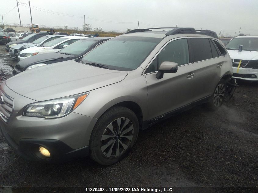 2017 Subaru Outback 3.6R Limited VIN: 4S4BSFLC4H3204267 Lot: 11870408