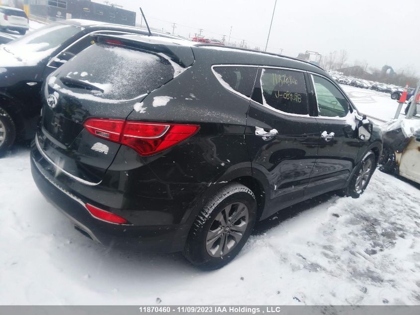 2013 Hyundai Santa Fe VIN: 5XYZT3LB3DG084098 Lot: 11870460