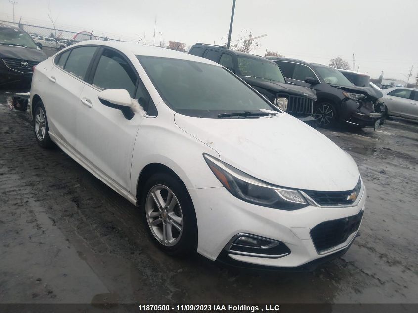 2016 Chevrolet Cruze Lt VIN: 1G1BE5SMXG7284545 Lot: 11870500