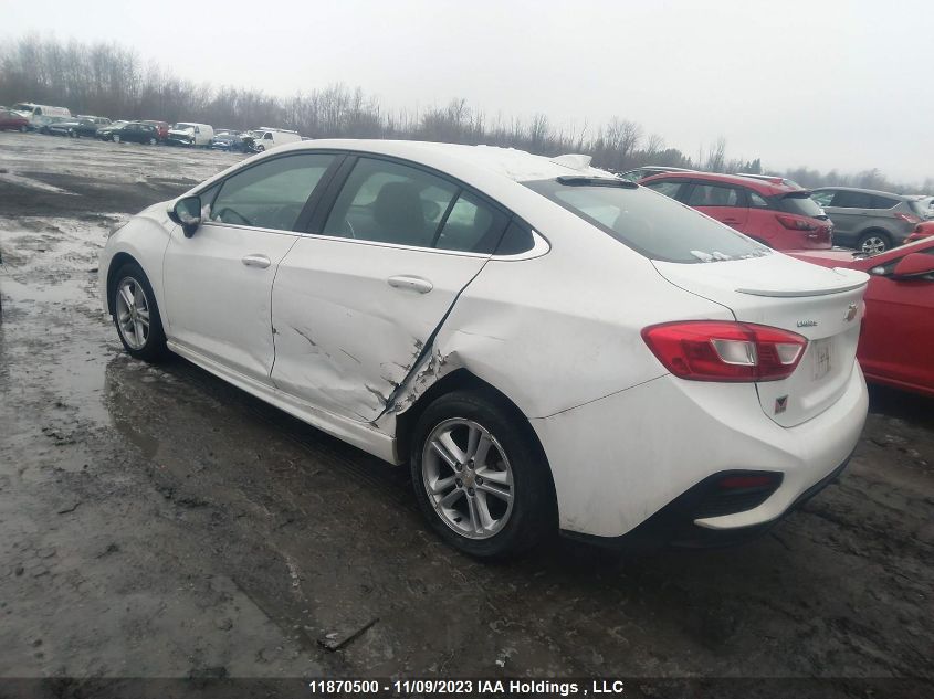 2016 Chevrolet Cruze Lt VIN: 1G1BE5SMXG7284545 Lot: 11870500