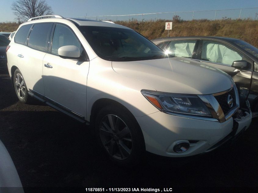 2015 Nissan Pathfinder S/Sv/Sl/Platinum VIN: 5N1AR2MM6FC702636 Lot: 11870851