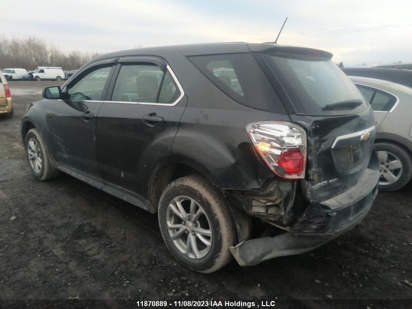 2017 Chevrolet Equinox Ls VIN: 2GNFLEEK5H6275169 Lot: 11870889