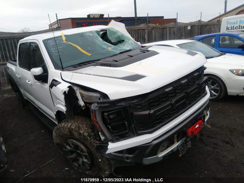 2022 Ford F-150 Raptor VIN: 1FTFW1RG8NFB38162 Lot: 11870959