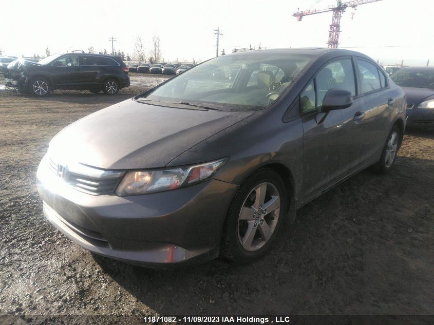 2012 Honda Civic Ex 4Dr VIN: 2HGFB2F5XCH056614 Lot: 11871082