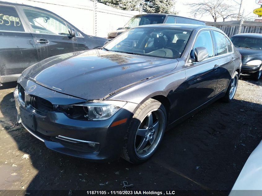 2014 BMW 3 Series 328D xDrive VIN: WBA3D5C56EKX95442 Lot: 11871105