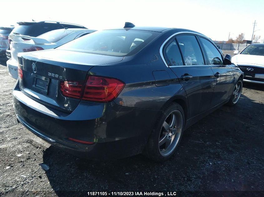 2014 BMW 3 Series 328D xDrive VIN: WBA3D5C56EKX95442 Lot: 11871105