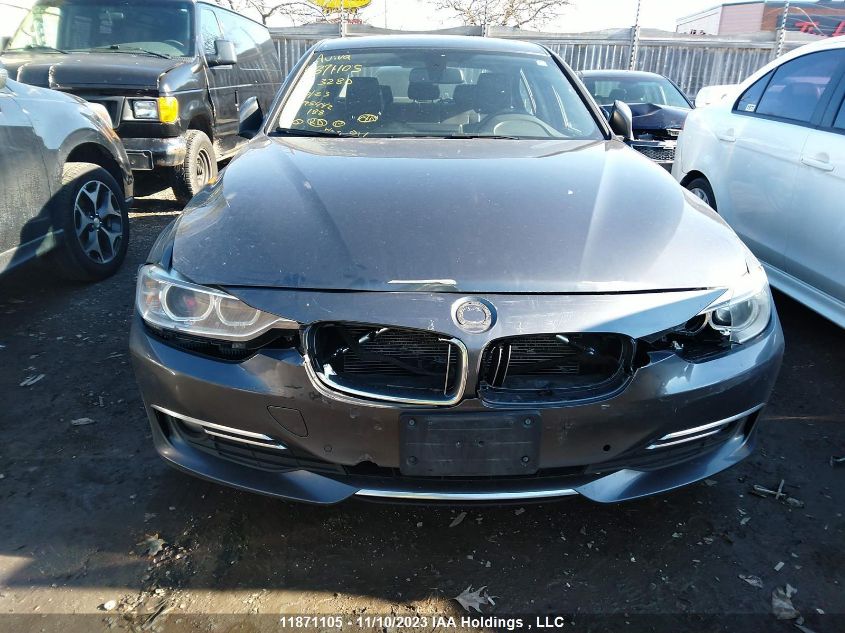 2014 BMW 3 Series 328D xDrive VIN: WBA3D5C56EKX95442 Lot: 11871105