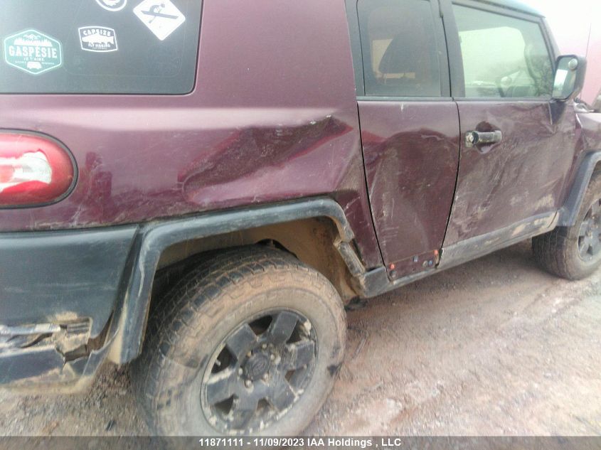 2007 Toyota Fj Cruiser VIN: JTEBU11F770079839 Lot: 11871111