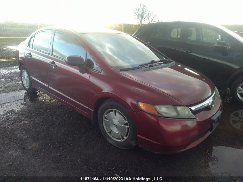 2008 Honda Civic Dx-G VIN: 2HGFA16408H015100 Lot: 11871164