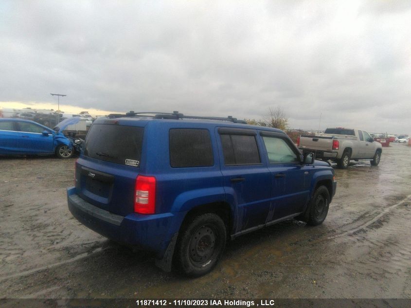 2009 Jeep Patriot Sport VIN: 1J8FF28B19D203004 Lot: 11871412