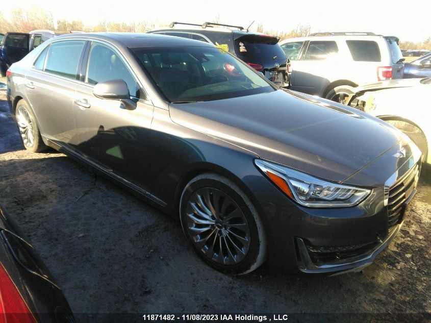 2017 Genesis G90 Ultimate VIN: KMHG54JH2HU027518 Lot: 11871482