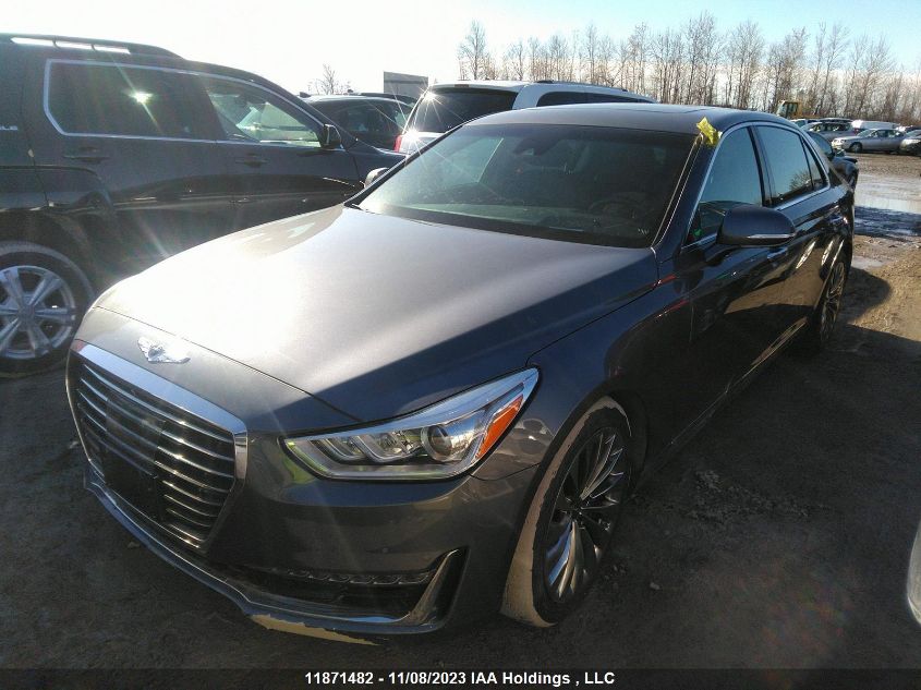 2017 Genesis G90 Ultimate VIN: KMHG54JH2HU027518 Lot: 11871482