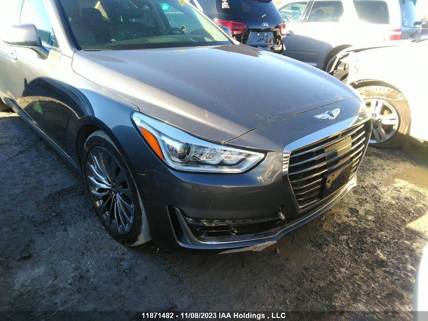 2017 Genesis G90 Ultimate VIN: KMHG54JH2HU027518 Lot: 11871482