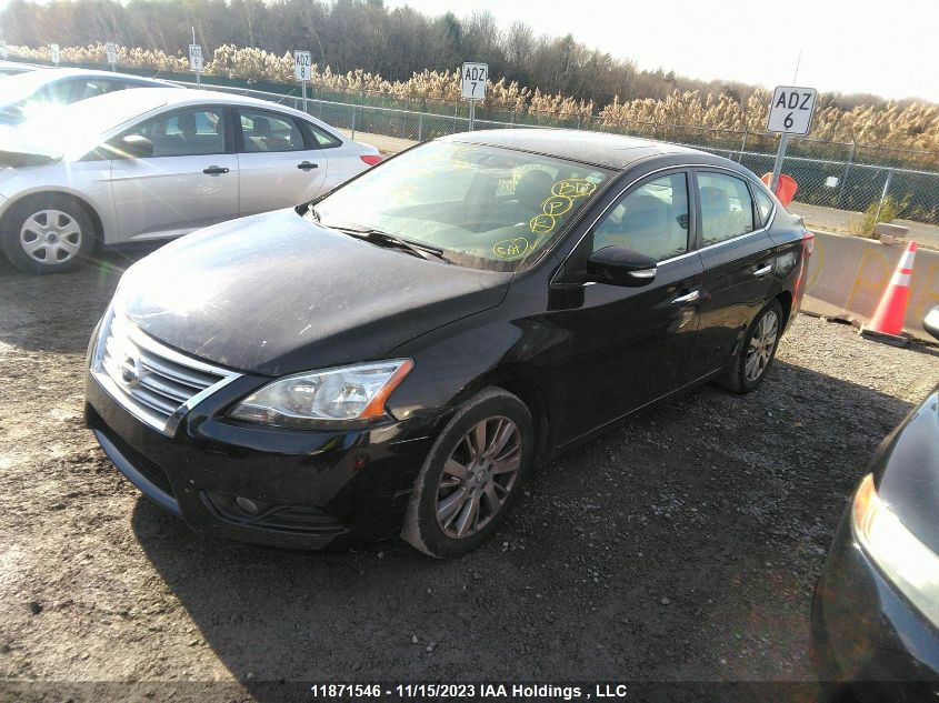 2013 Nissan Sentra Sl VIN: 3N1AB7AP3DL608898 Lot: 11871546