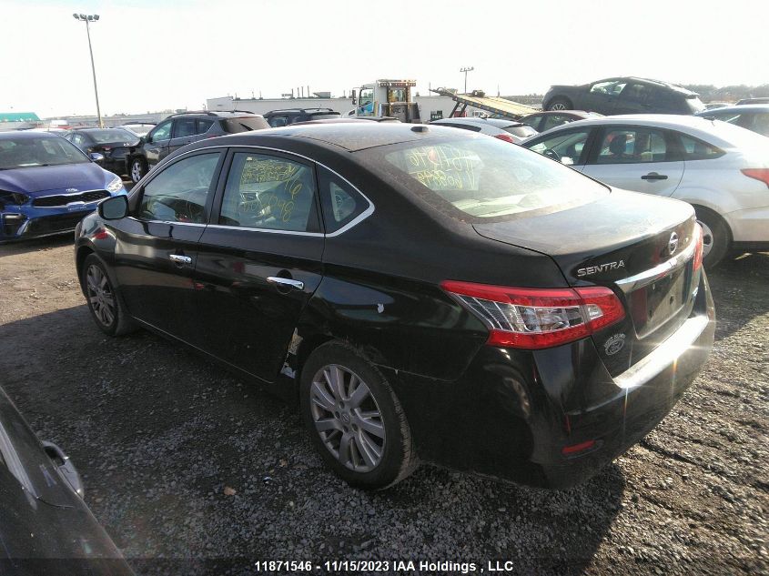 2013 Nissan Sentra Sl VIN: 3N1AB7AP3DL608898 Lot: 11871546