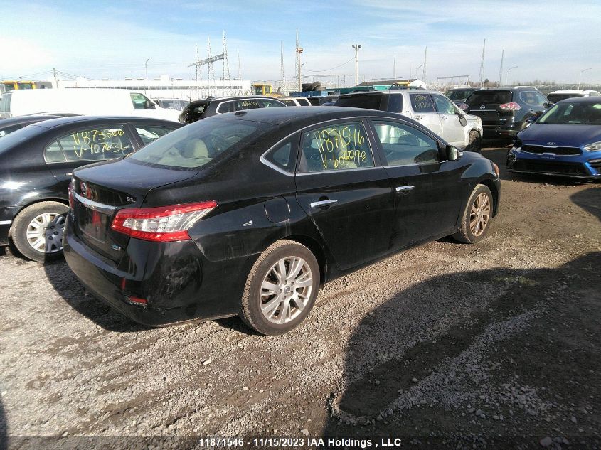 2013 Nissan Sentra Sl VIN: 3N1AB7AP3DL608898 Lot: 11871546