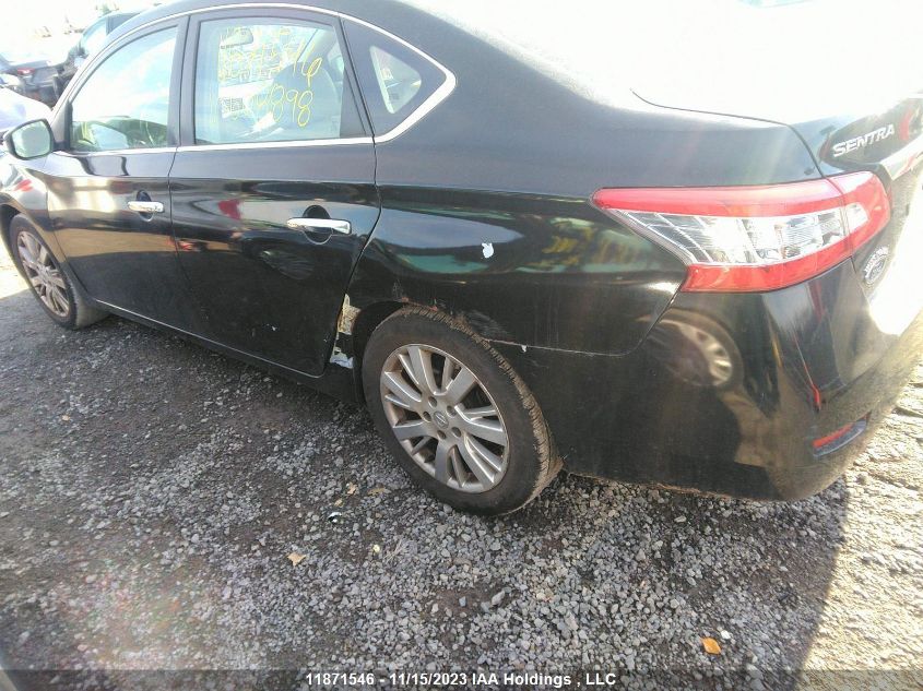 2013 Nissan Sentra Sl VIN: 3N1AB7AP3DL608898 Lot: 11871546