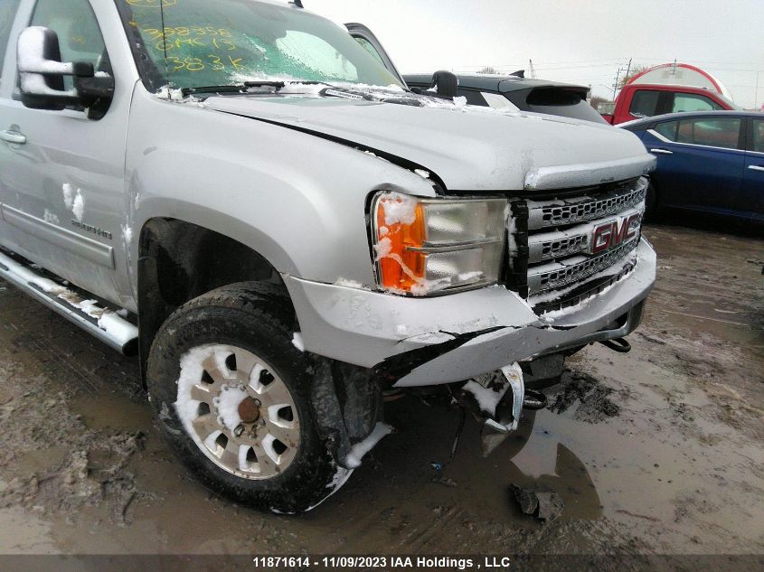 2013 GMC Sierra 2500Hd Slt VIN: 1GT221C82DZ388358 Lot: 11871614