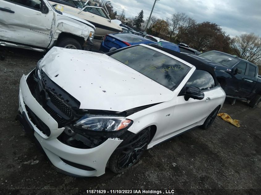 2018 Mercedes-Benz C-Class Amg C 43 VIN: WDDWK6EB9JF613224 Lot: 11871629