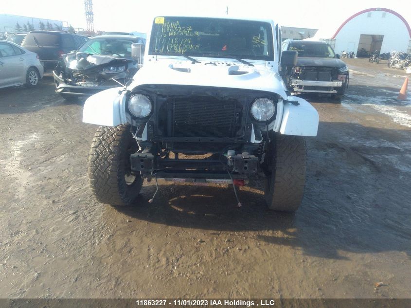 2016 Jeep Wrangler Unlimited 7 VIN: 1C4BJWEGXGL218924 Lot: 11863227X