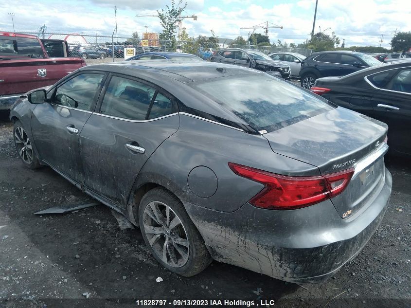 2016 Nissan Maxima Sv/Sl/Sr/Platinum VIN: 1N4AA6AP7GC378783 Lot: 11828797X