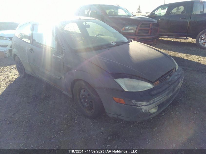 2002 Ford Focus Zx3 VIN: 3FAFP31322R171163 Lot: 11872251