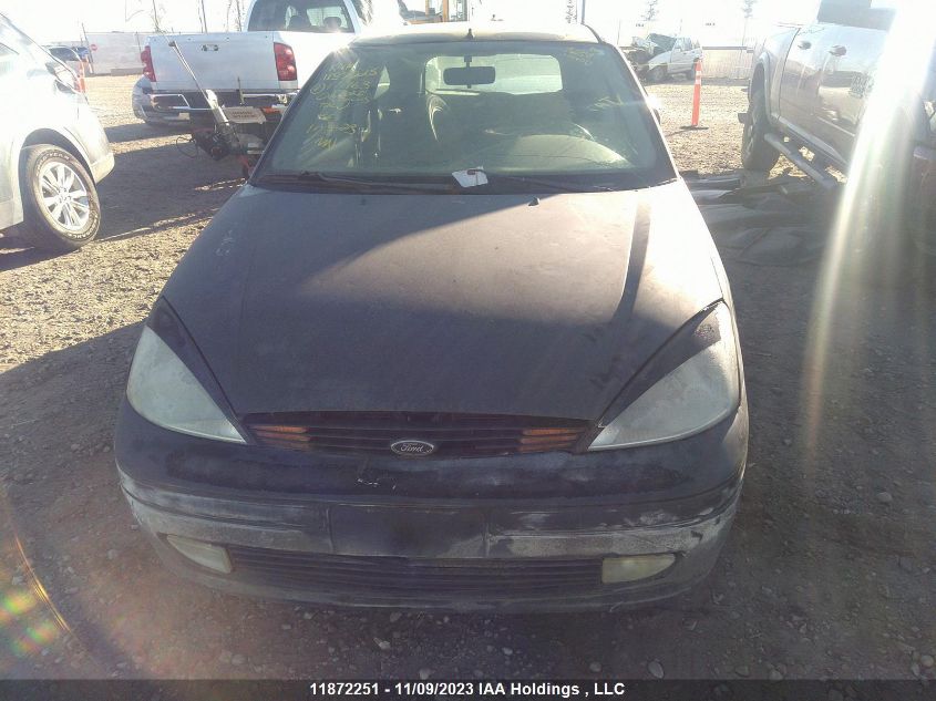 2002 Ford Focus Zx3 VIN: 3FAFP31322R171163 Lot: 11872251