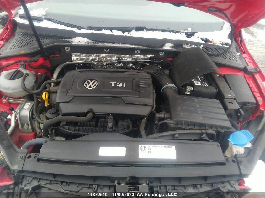 2017 Volkswagen Golf Trendline/Highline VIN: 3VW217AUXHM047980 Lot: 11872510