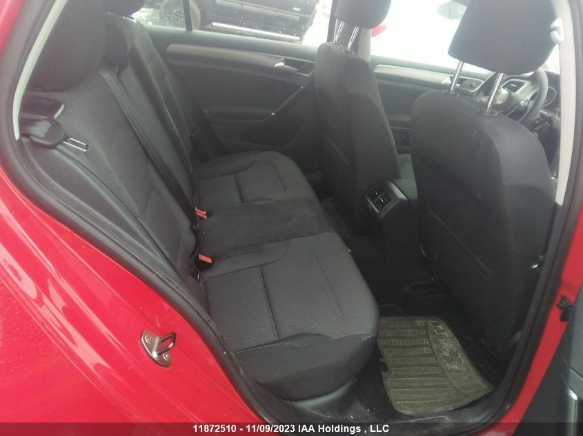 2017 Volkswagen Golf Trendline/Highline VIN: 3VW217AUXHM047980 Lot: 11872510