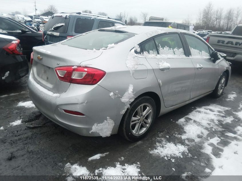 2016 Chevrolet Cruze Lt VIN: 3G1BE5SM9GS607940 Lot: 11872539