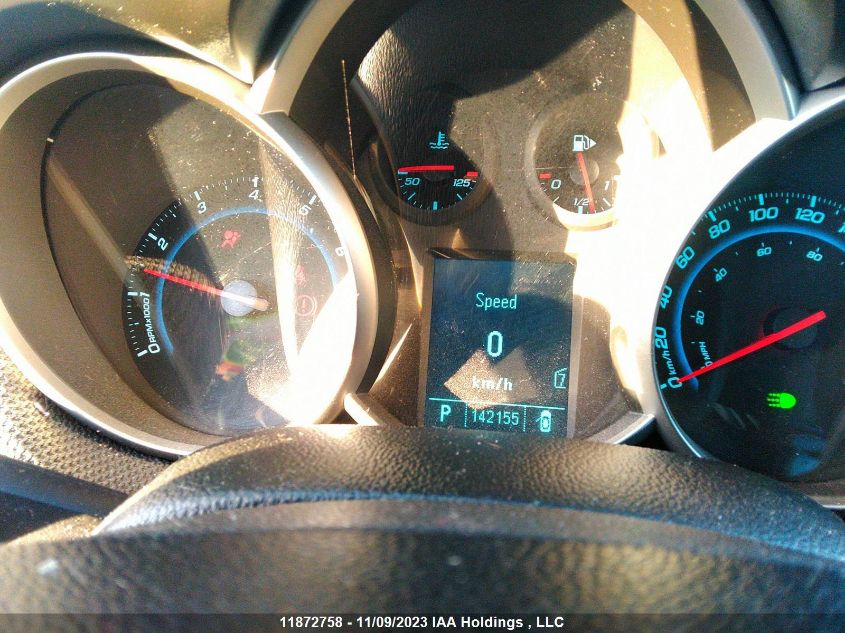 2011 Chevrolet Cruze Lt Turbo W/1Sa VIN: 1G1PF5S96B7222597 Lot: 11872758