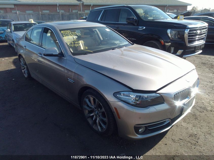 2014 BMW 5 Series 535I xDrive VIN: WBA5B3C53ED533935 Lot: 11872901