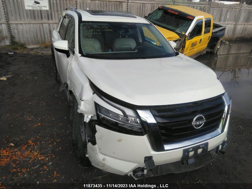 2023 Nissan Pathfinder Sl VIN: 5N1DR3CE9PC240362 Lot: 11873435