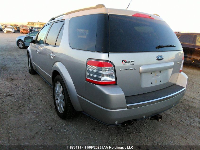 2008 Ford Taurus X Limited VIN: 1FMDK06W08GA44036 Lot: 11873491