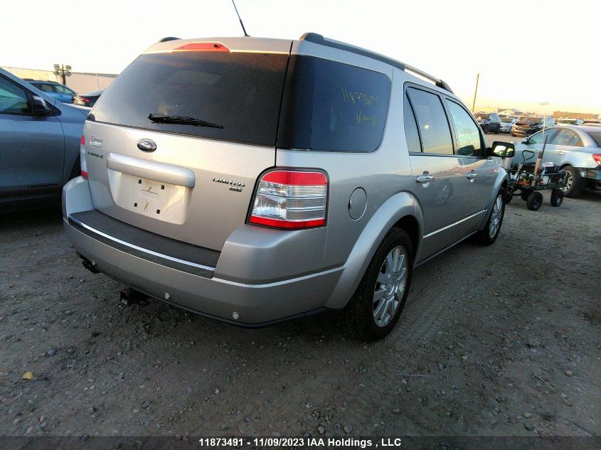 2008 Ford Taurus X Limited VIN: 1FMDK06W08GA44036 Lot: 11873491