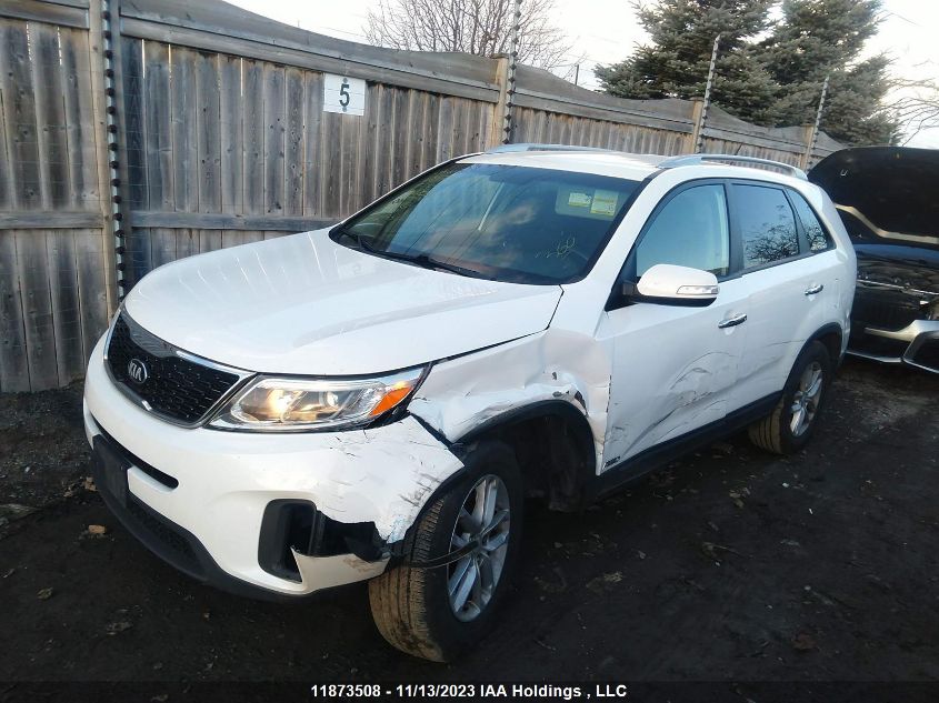 2015 Kia Sorento Lx VIN: 5XYKTDA72FG560866 Lot: 11873508