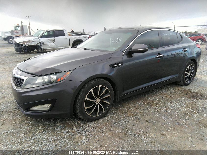 2013 Kia Optima Ex/Ex+/Ex Luxury VIN: KNAGN4A79D5317204 Lot: 11873654