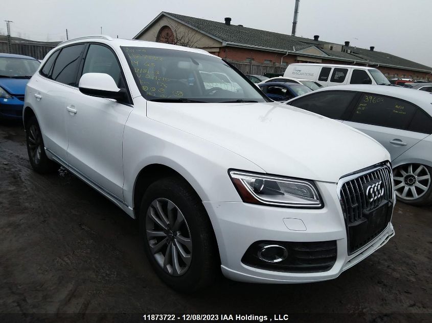 2014 Audi Q5 2.0L Progressiv VIN: WA1LFCFP4EA071215 Lot: 11873722